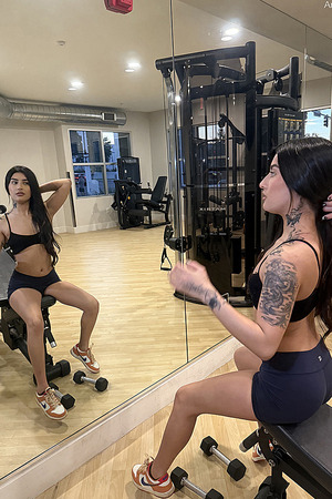 Angel Gym Bunny - Anal Toy Workout - 08