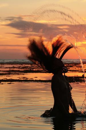 Aya Montez Nude On Tropical Rocks And In The Jungle At Sunset - Photo 09