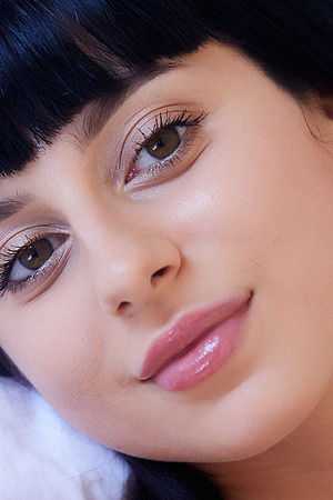 Sarah Heizel - Raven-Haired Beauty Strips Out Of Lingerie15