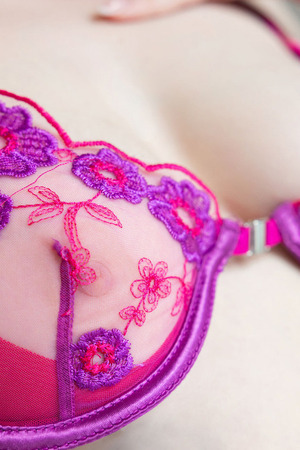 Minnie Lighter SexArt Powerful Seduction Fingering In Magenta Lace - Photo 01