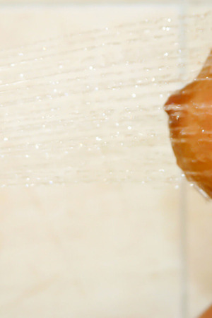 Anoushka E Drops Her Beaded Robe And Showers Wet In The Bathroom - Stunning 18 nude pic 16