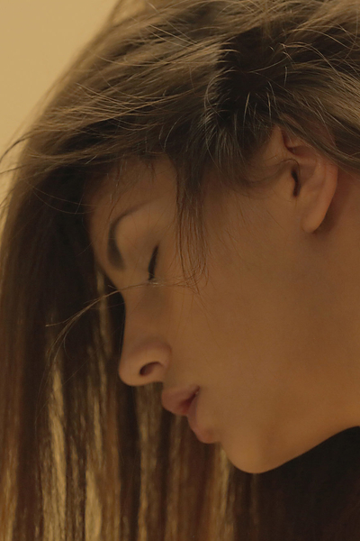 Kaylee Opens Her Lips For Kyle's Tongue, Then Bends Over